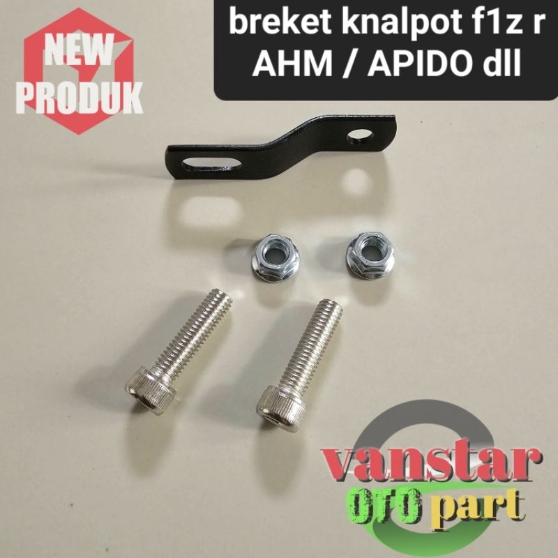 breket tahanan knalpot fiz r f1z r force1 racing yy-pang ahm apido pnp bostep fiz