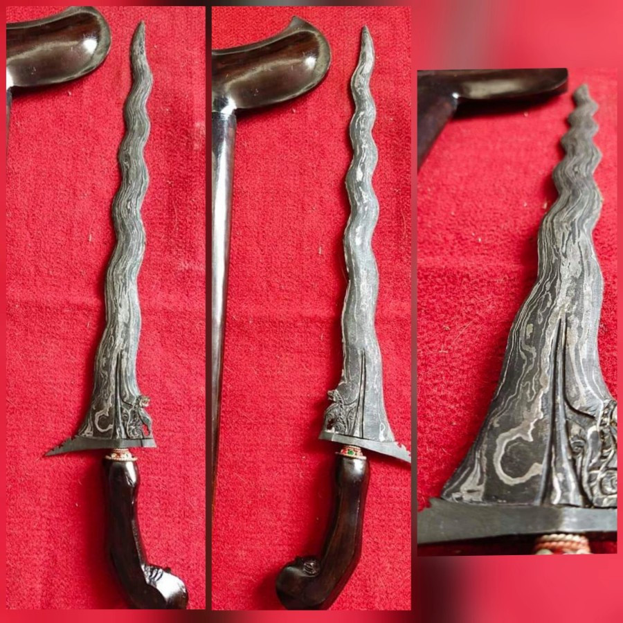 koleksi keris singo antik