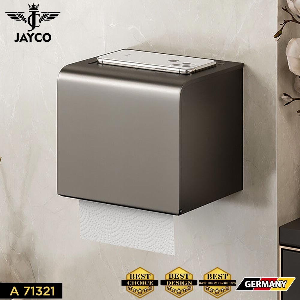JAYCO Tempat Tisu Toilet Gulung Stainless Steel Kotak Tissue