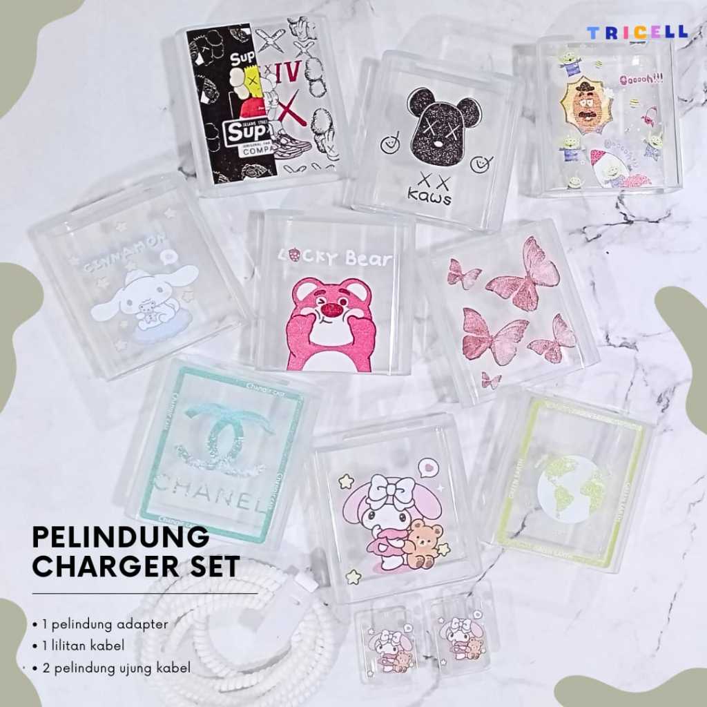 1 Set Pelindung charger Untuk Oppo 33w