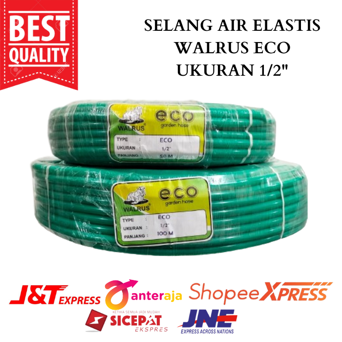 [BACA DESKRIPSI] Selang dop / Selang Dof / Selang Walrus Eco / Selang Air Ukuran 1/2 Harga Per Meter