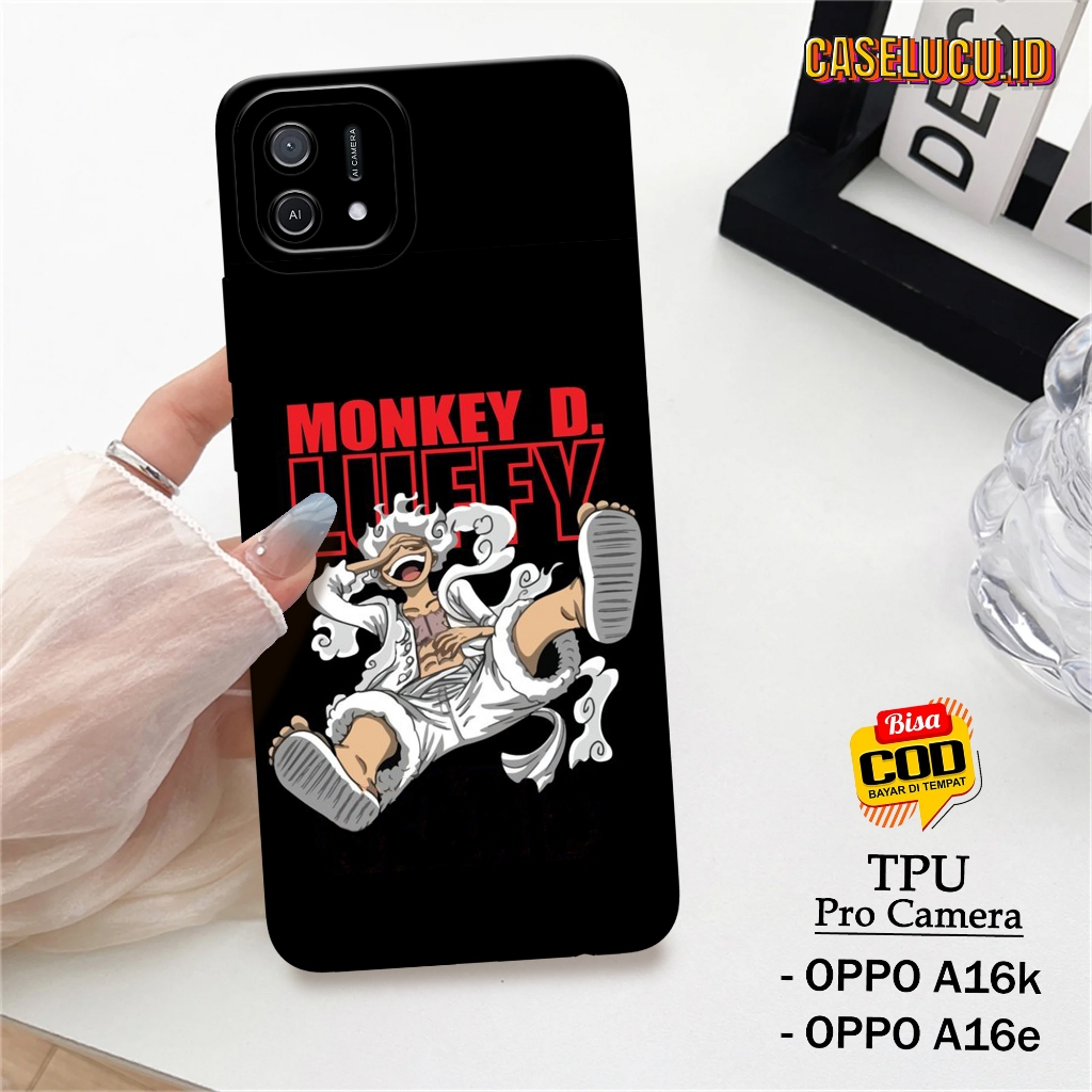 Casing Hp Oppo A16k / A16e Terbaru - Fashion Case Anime - Case Oppo A16k / A16e - Soft Case Hp Oppo 