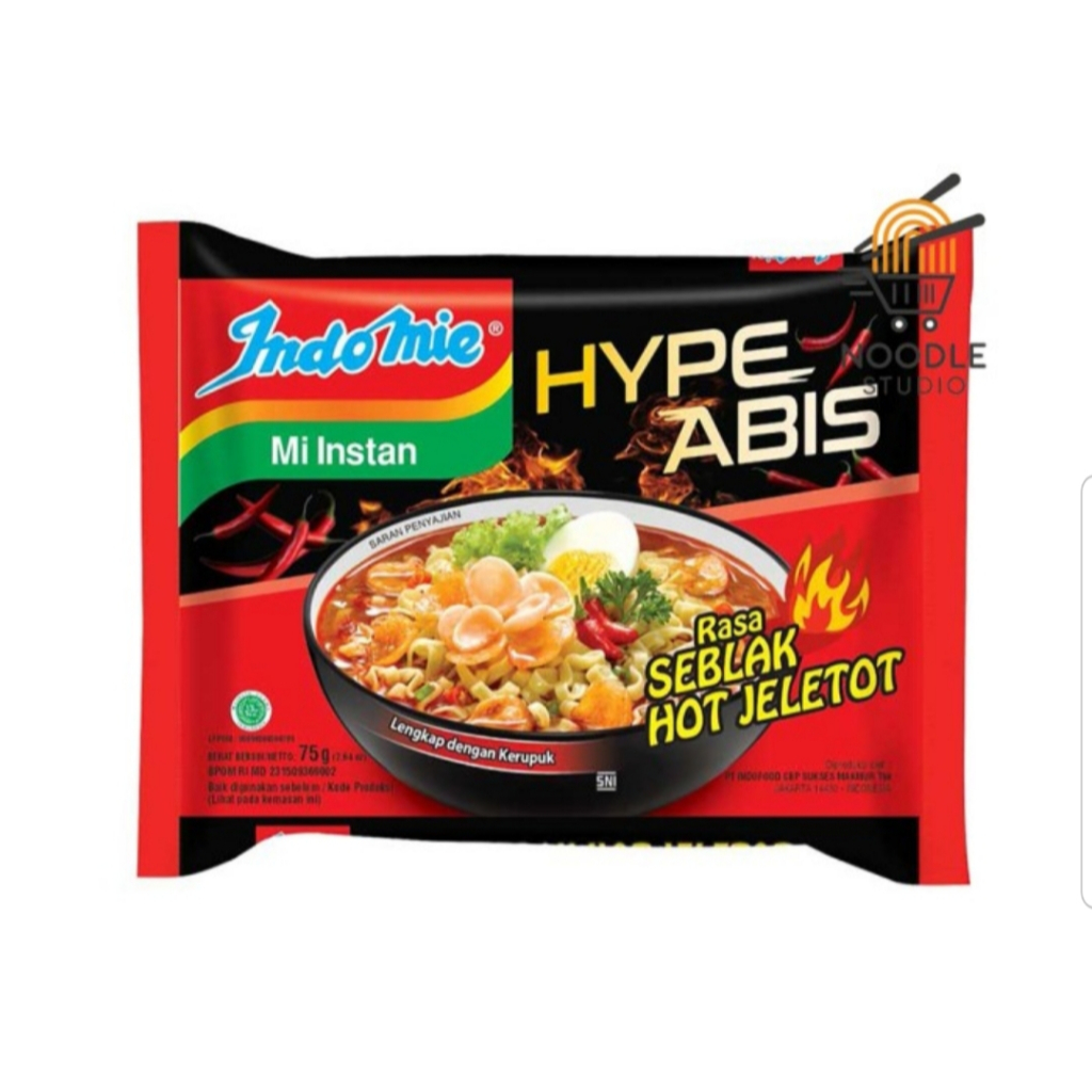 

Indomie Indomi Mi Mie Kuah Rasa Seblak HOT jeletot Hype Abis