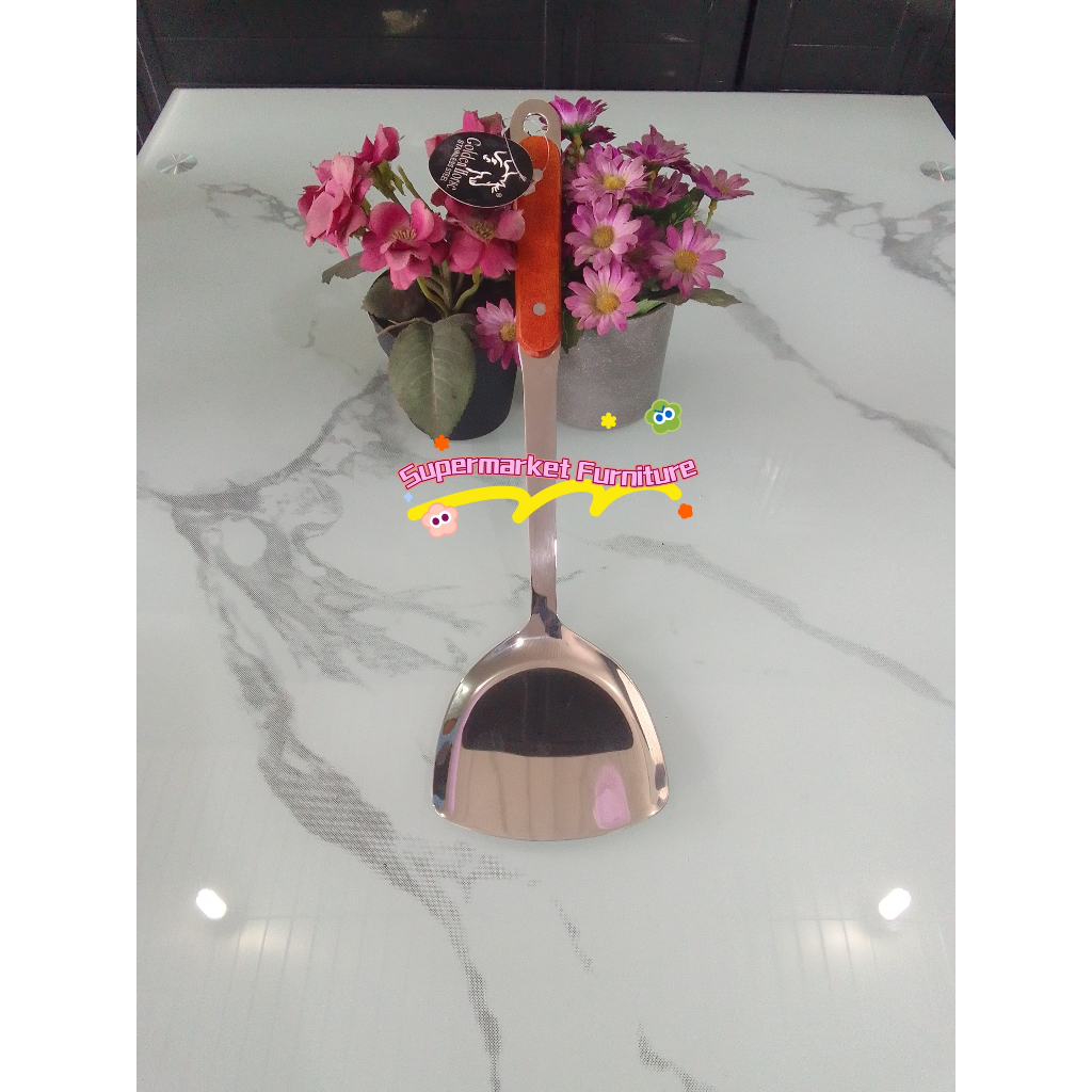 SPATULA SODET STAINLESS / SUTIL STAINLESS GOLDEN HORSE STEEL