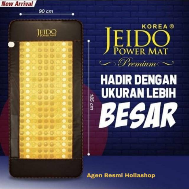 JEIDO POWER MAT PREMIUM - MATRAS TERAPI ANTI LEMAK Darah dijamin Resmi dan Original 100%