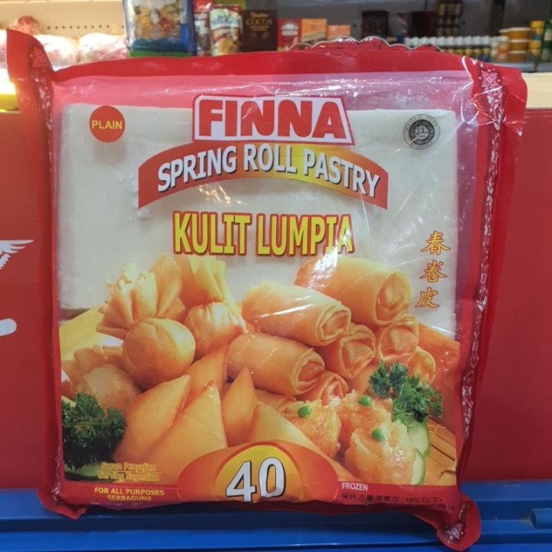 

Finna Spring Roll Pastry Kulit Lumpia Frozen 40 sheets