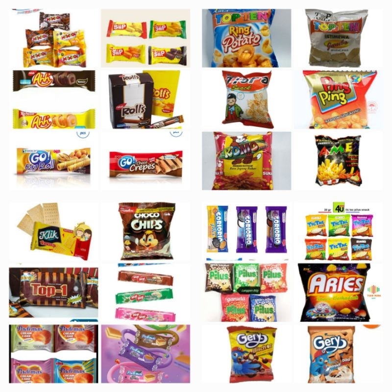 

SNACK JAJAN ECER 500 DAPAT 1 PCS