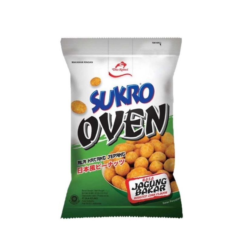 

Dua Kelinci Sukro Kacang Oven Jagung Bakar 95g