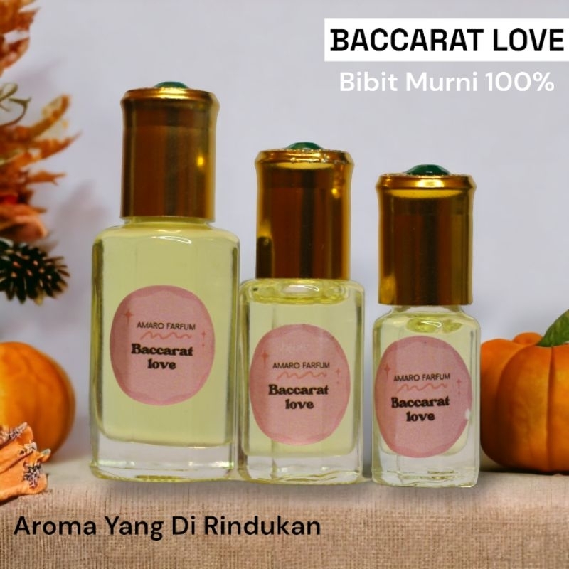 Amaro Parfum Baccarat Love Bibit Murni - Untuk Pria dan Wanita