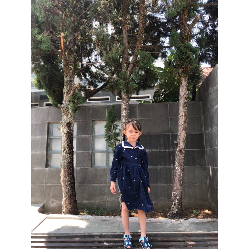 Dress anak import eugenie candies