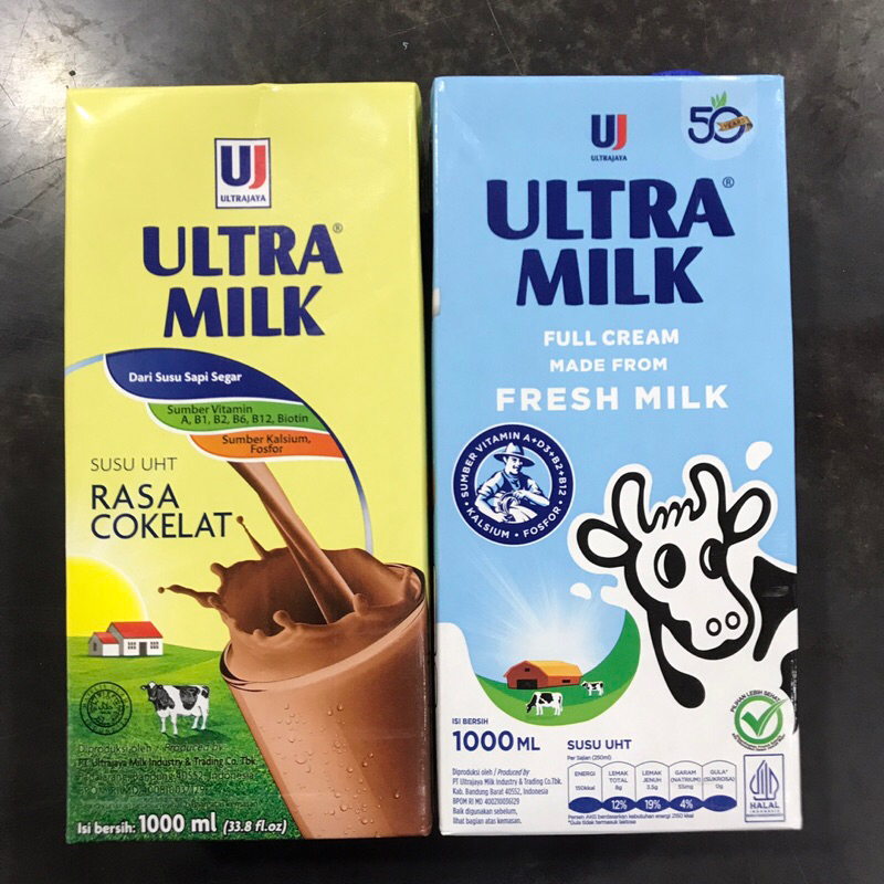 

Susu UHT ULTRA MILK 1 Liter