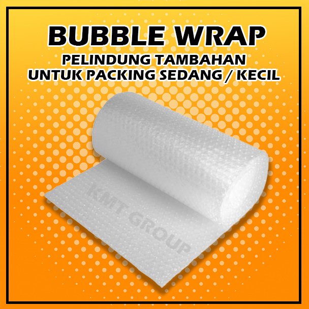 

Bubble Wrap Pelindung Tambahan Packing Kecil dan Sedang