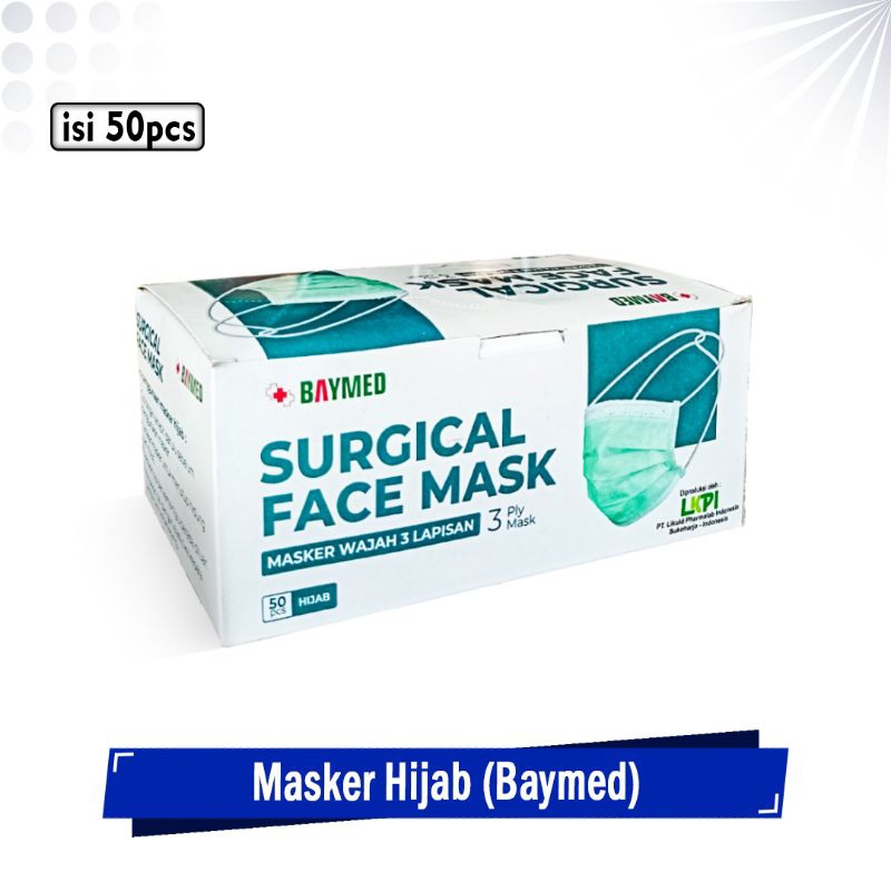 Surgical Face mask / masker hijab Baymed