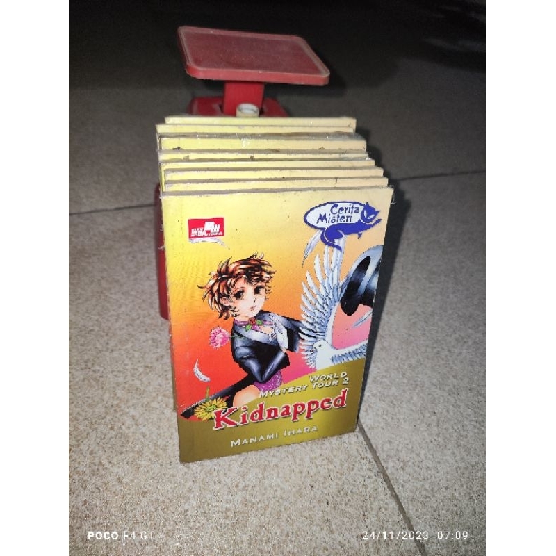BUKU KOMIK cerita misteri KIDNAPPED