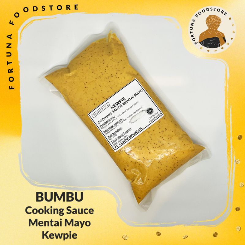 

Kewpie Cooking Sauce Mentai Mayo Saus Premium 1kg
