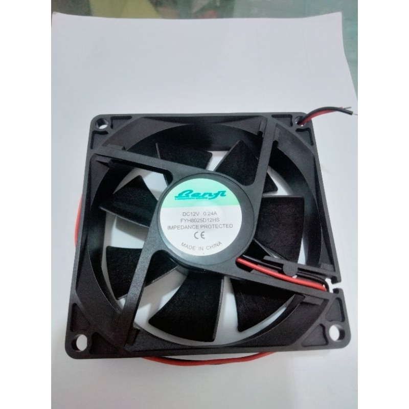 Fan DC 12V 8x8 HIGH SPEED