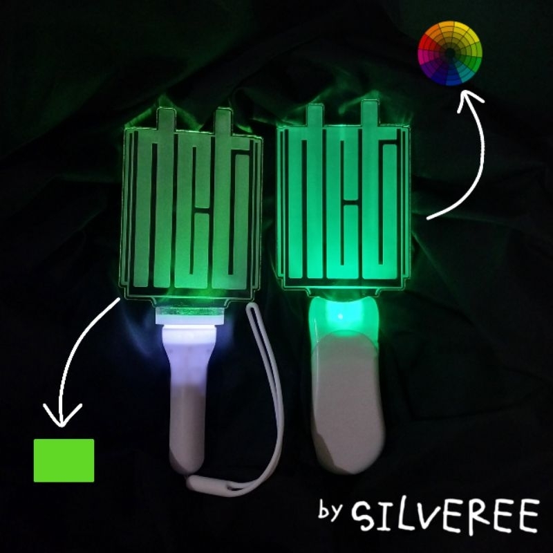 [BACA DESC] Lightstick NCT Fanmade by SILVEREE