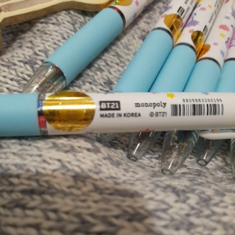 

Pulpen BT21 X Monopoly OFFICIAL/varian jungkook