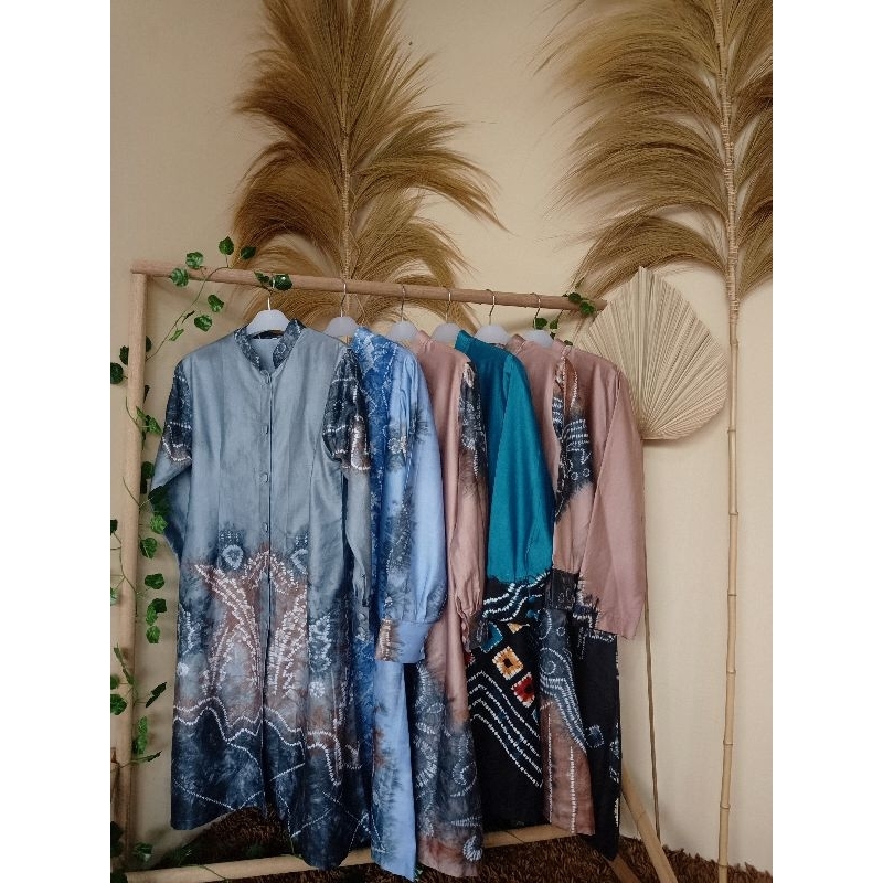 Baju Sasirangan||Tunik Sasirangan khas kal-sel