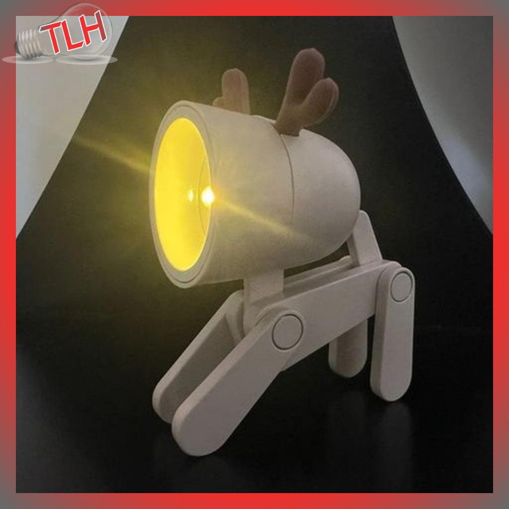 LAMPU HIAS KAMAR TIDUR LED UNIK KARAKTER RUSA DEKORASI MEJA BELAJAR MAKAN DUDUK CAFE BAR MINIMALIS L