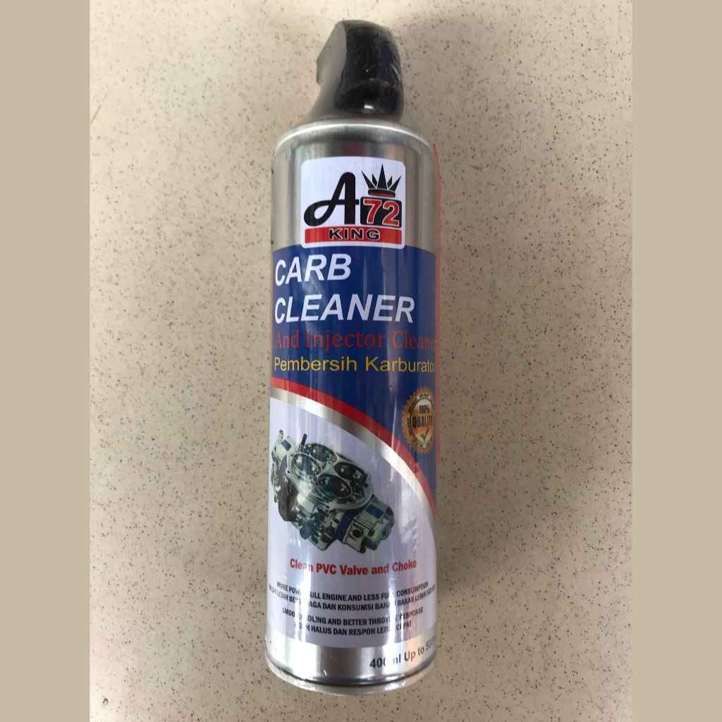 CARB CLEANER AND INJECTOR CLEANER KARBU KLINER A72 KING PEMBERSIH KARB