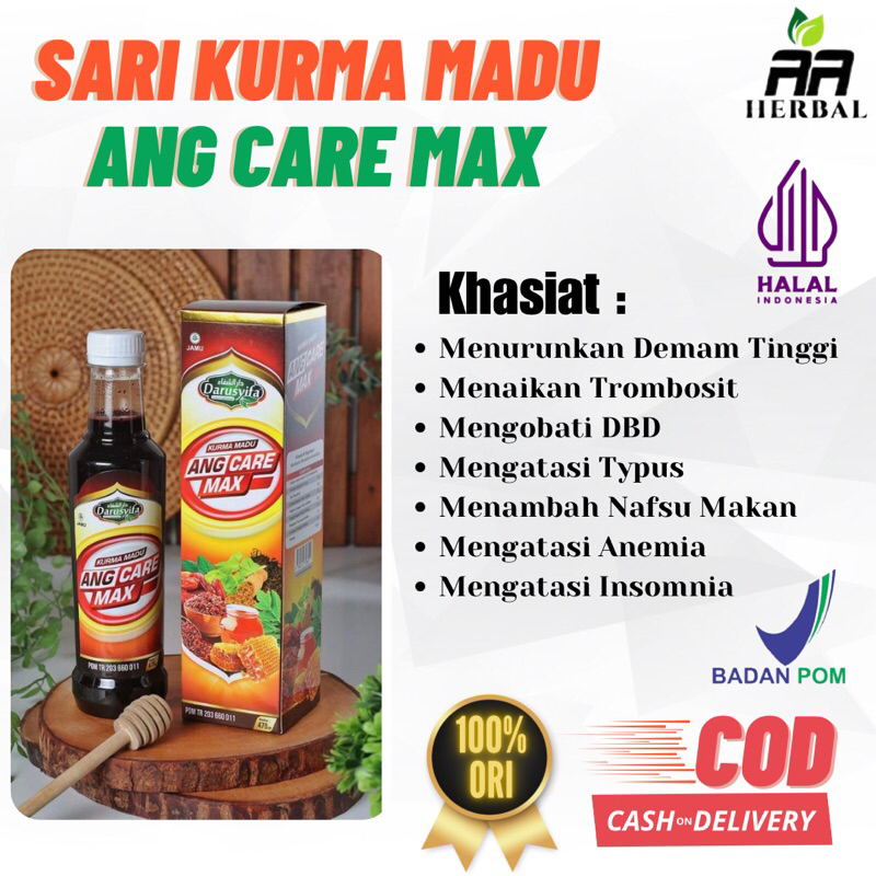 SARI KURMA MADU ANG CARE MAX 470 ML
