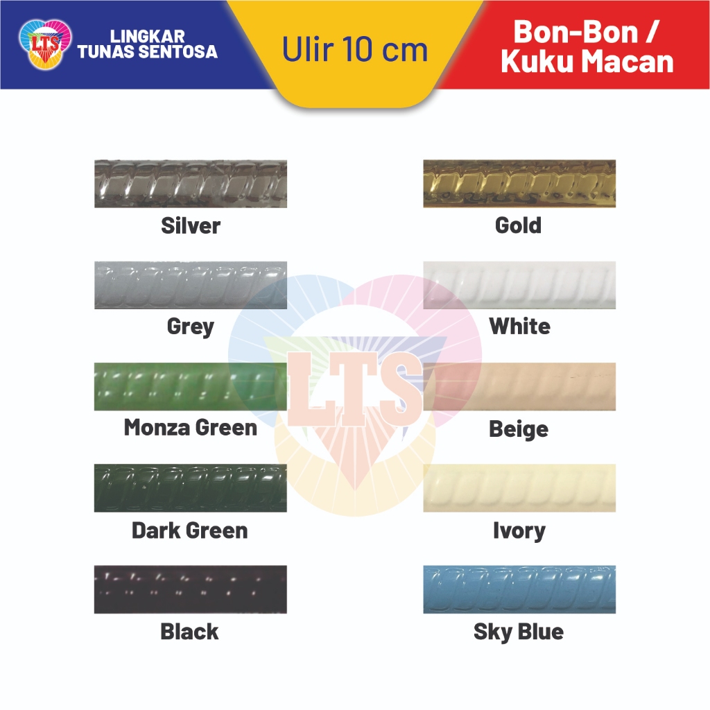 Bon-Bon / Kuku Macan Keramik - Ulir 10 cm