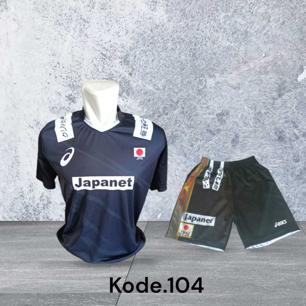 Jersey olahraga // stelan volly japan 104