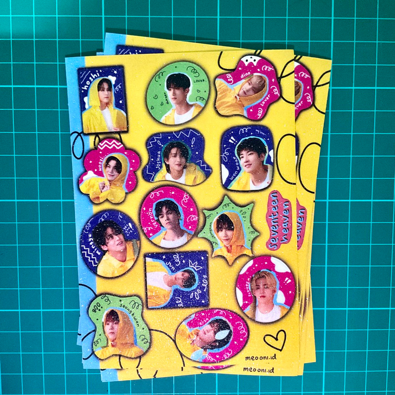 

• 17th heaven • gliter sticker