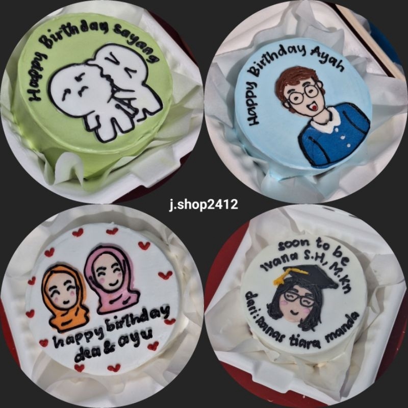

Terlaris [D10cm] Bento cake bagasse box jakarta | Korean cake | Custom cake | Birthday cake [Baca Deskripsi] !!!