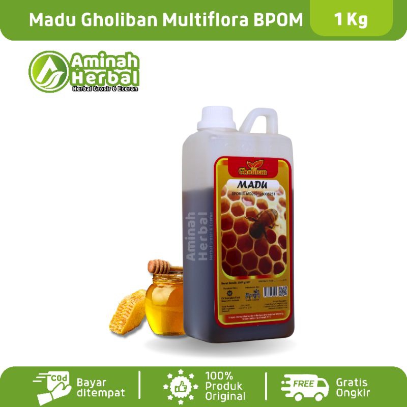 

Madu Multiflora Gholiban BPOM Original Terlaris