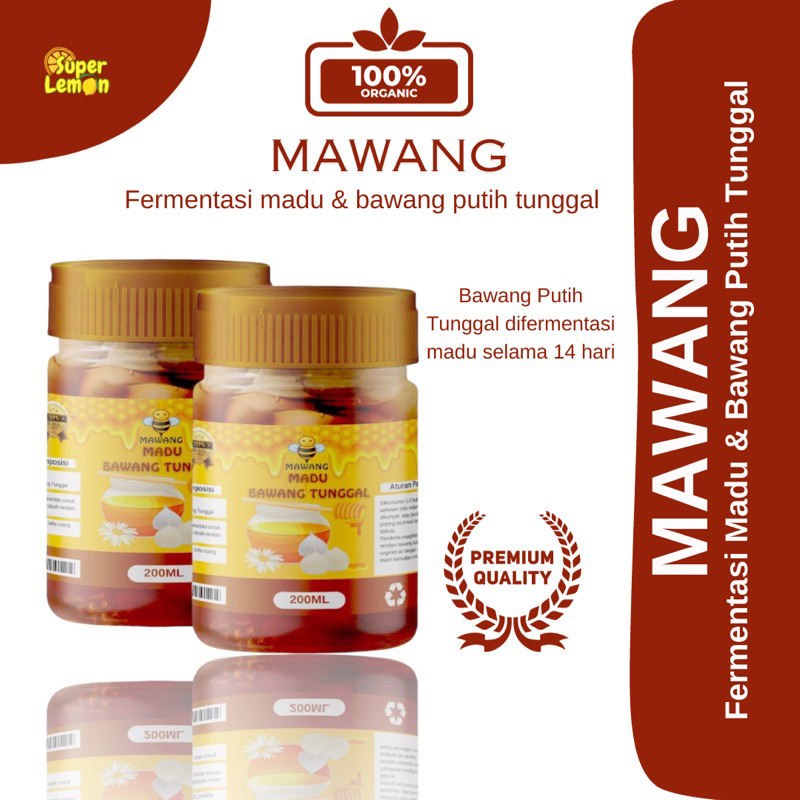 Madu Bawang Lanang Bawang Putih Tunggal Fermentasi Varian Bakar (Tidak Terasa Bawang)