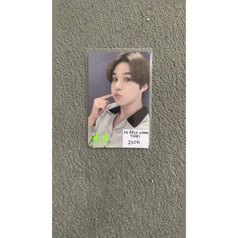 OFFICIAL PHOTOCARD PC JUNGWOO NCT 127 TUSPI RESONANCE PT 1 KIHNO FUTURE