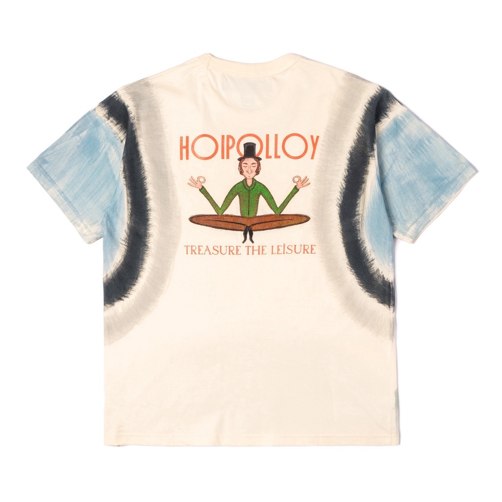 Termurah.. Hoi Polloy - Tshirt Kaos Treasure The Leisure Tie Dye (Multicolor) Biru Hitam Hijau Grey 