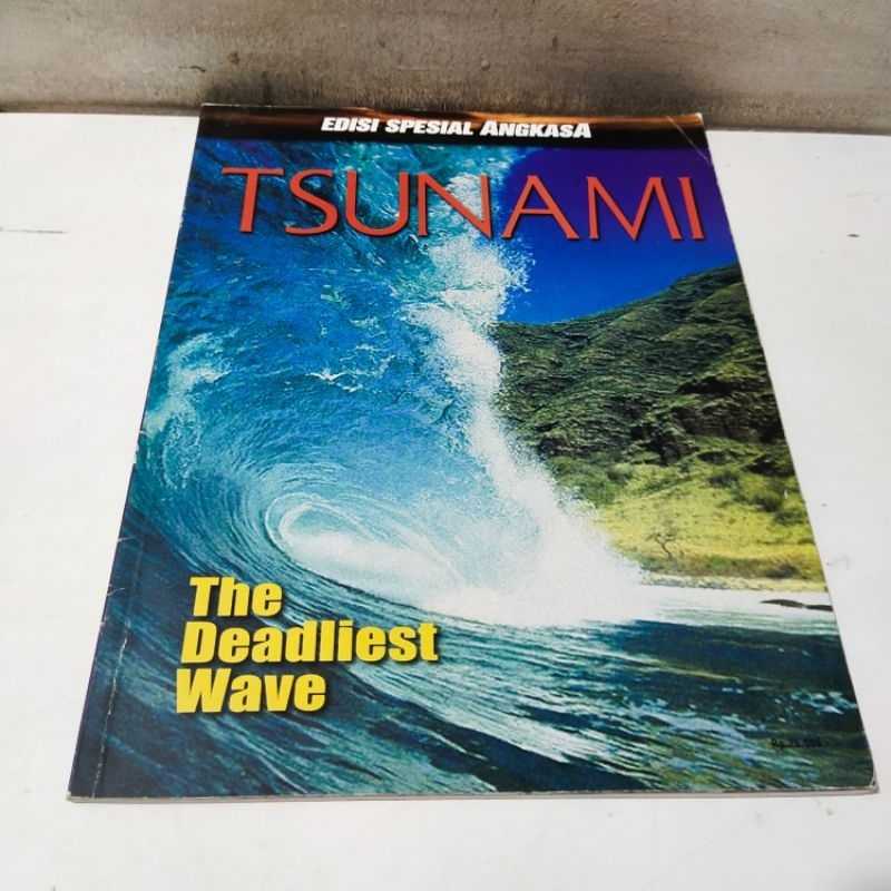 Buku Obral Super Murah - Majalah Edisi Spesial Angkasa: Tsunami
