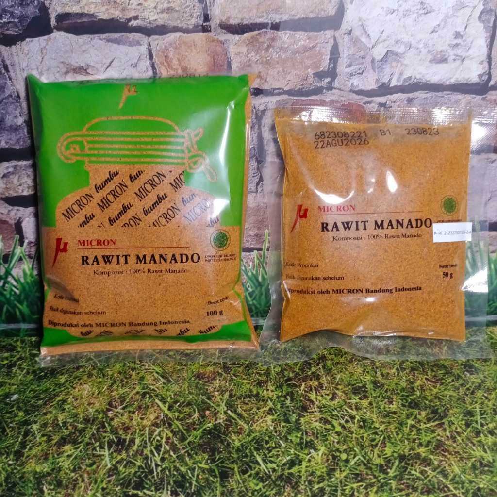 Bumbu Rempah Samara Micron - Rawit Manado Bubuk - Rawit Manado Powder