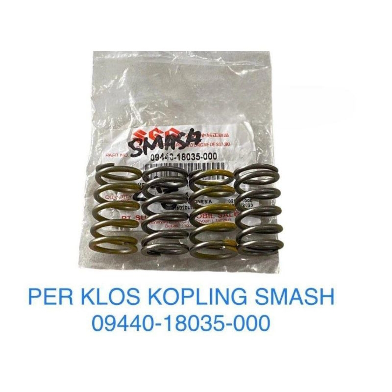 PER KLOS KOPLING SMASH 110 ORIGINAL ISI 4PCS