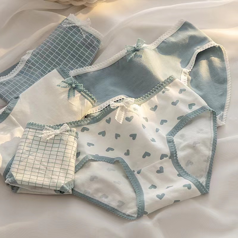 Cd Imut Fashion Jepang Celana Dalam Wanita Katun Import Mid Waist