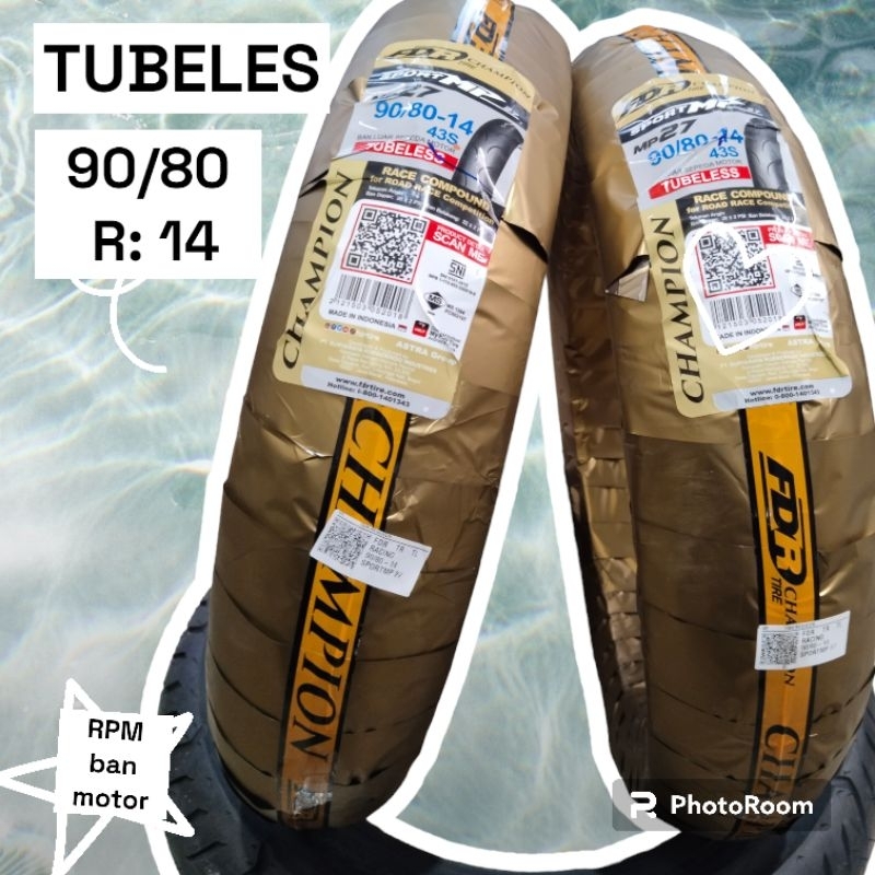 Ban FDR MP27 Ring 14 90/80 SoftCompound ban matic Tubless