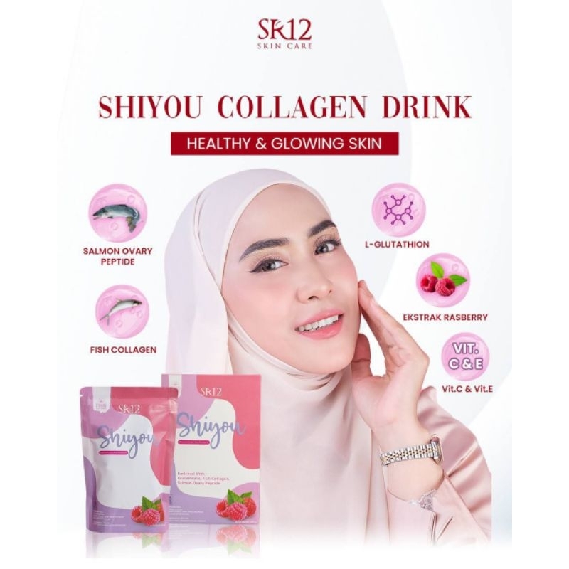 

SHIYOU COLLAGEN SR12 HERBAL SKINCARE, untuk memutihkan kulit
