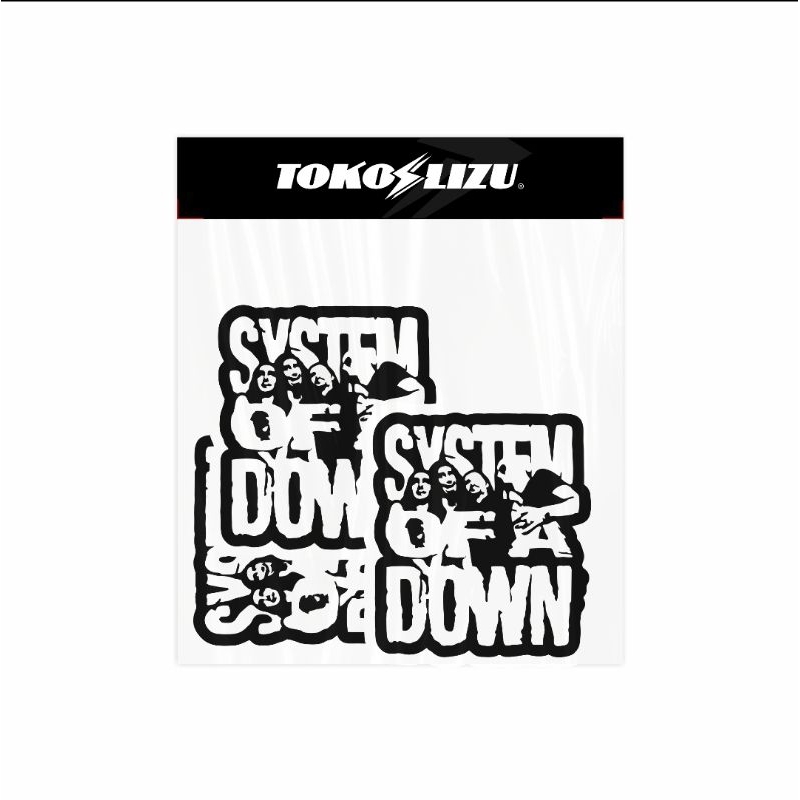 

STICKER BAND METAL SYSTEM OF A DOWN STIKER METAL STIKER HELM STIKER LAPTOP