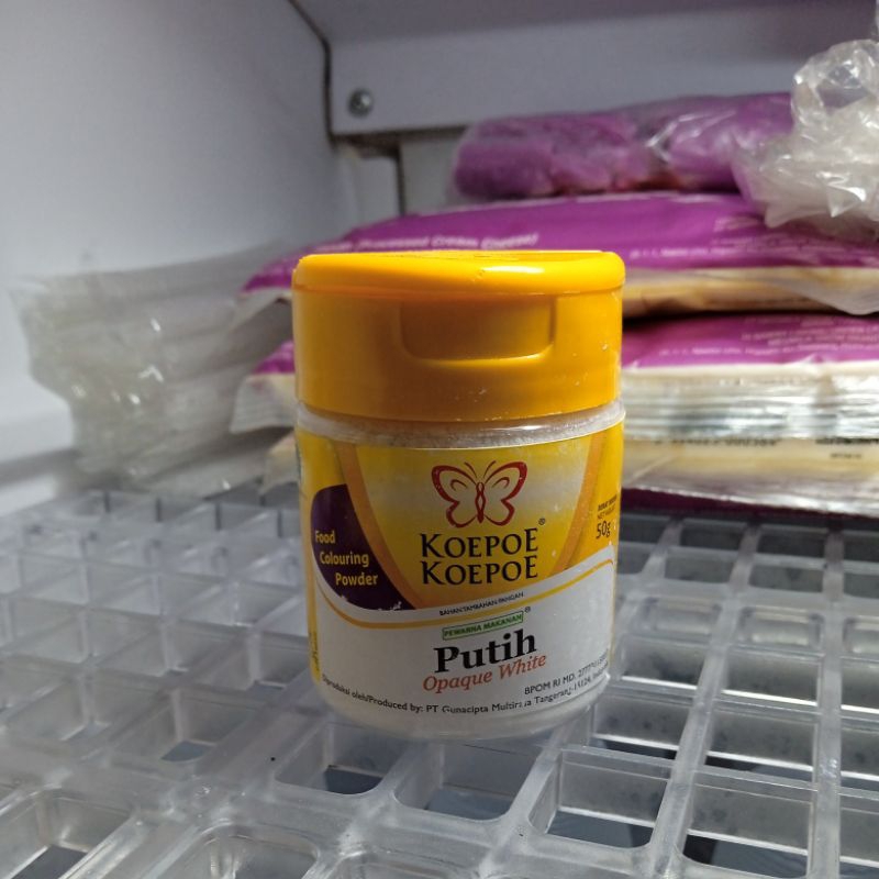 

KOEPOE - KOEPOE PEWARNA MAKANAN PUTIH