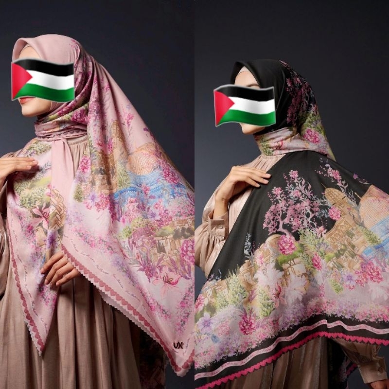 Palestine Scarf - City Of Love by Vanilla Hijab