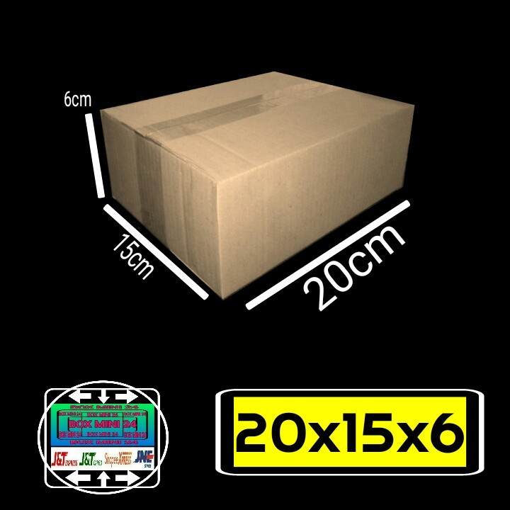 

kardus packing uk 20x15x6 (kardus murah/kardus polos/kardus mini)