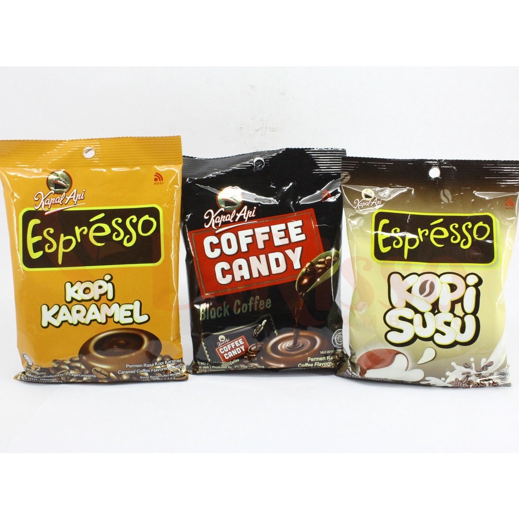 

Permen espresso coffe candy espresso kopi susu kopi karamel kapal api