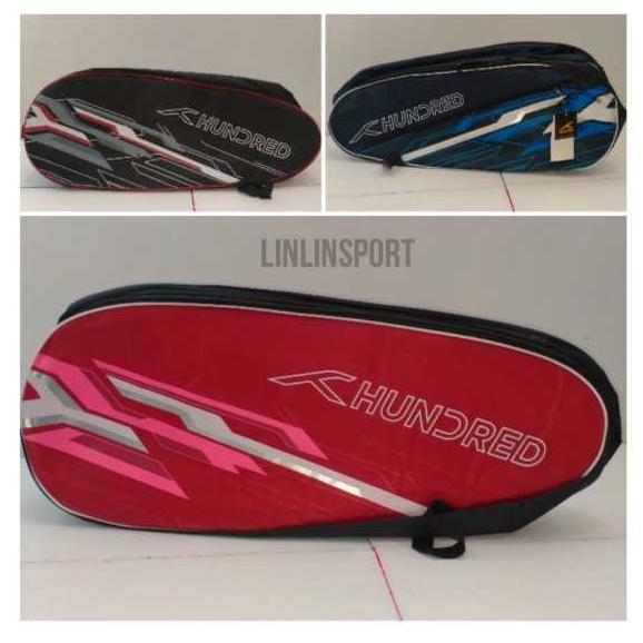 TAS RAKET / TAS BADMINTON / TAS BULUTANGKIS HUNDRED 2 RESLETING