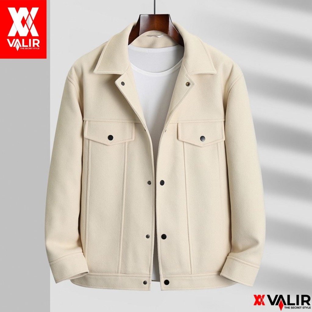 Valir Ramsey - Jaket Pria Keren Bahan Fleece Tebal | Jaket Pria Tebal | Jaket Pria Distro