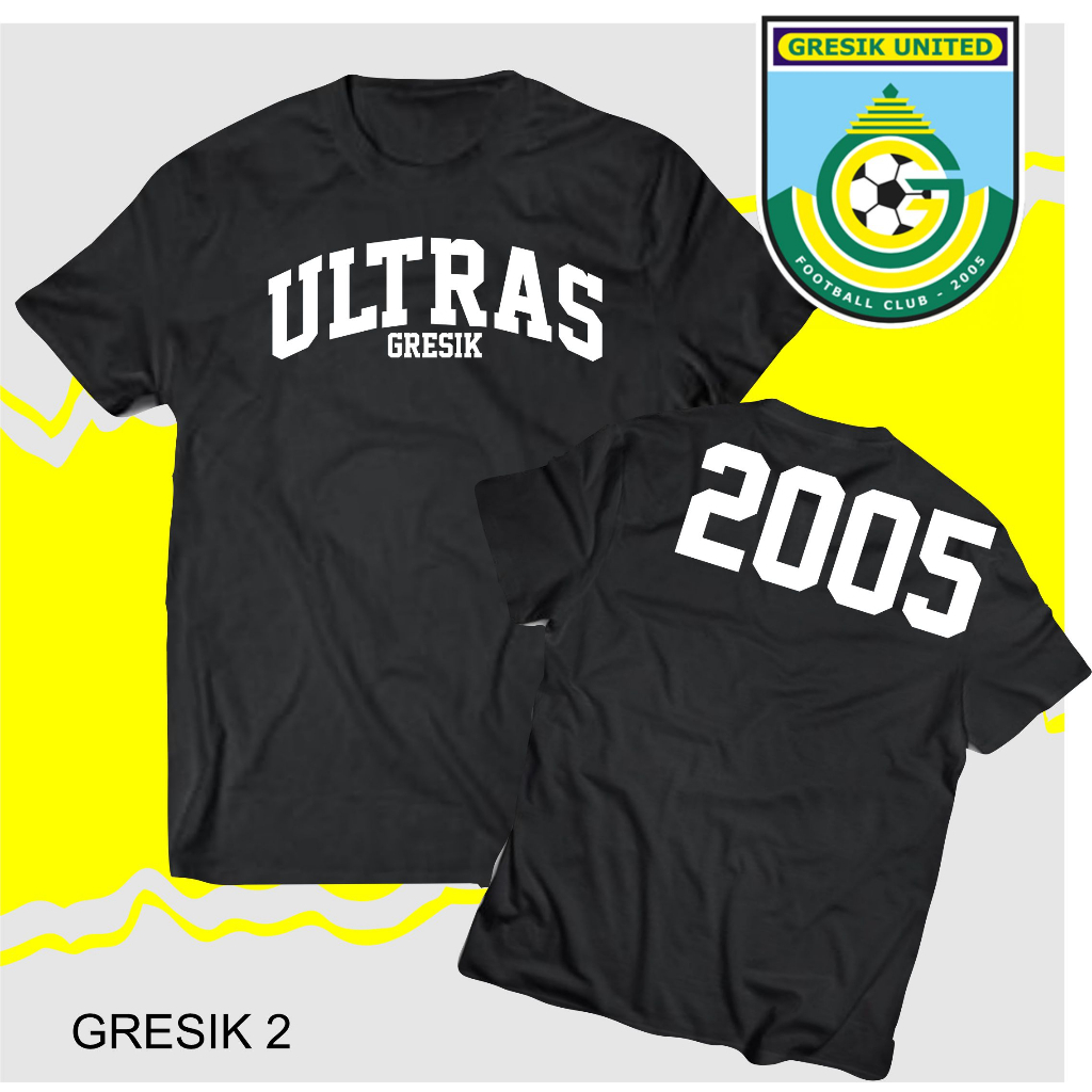 KAOS BAJU DISTRO BOLA GRESIK UNITED/KAOS ultrasGRESIK