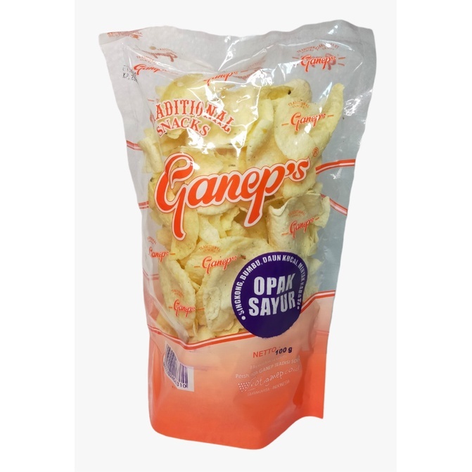 

Opak Sayur Ganep - Snack Ringan dari Singkong Asli Netto 100 Gram