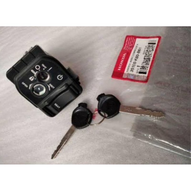 Kunci Kontak Set Asli AHM New Vario 125 eSP 35100-K60-B61